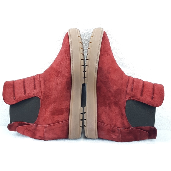 JANET SPORT SUEDE WEDGE BOOTIES - Picture 11 of 15